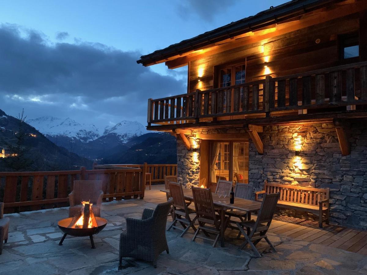 Chalet Ruitor, Chalet 500 M2 Luxueux De Caractere Sainte-Foy-Tarentaise Exterior foto